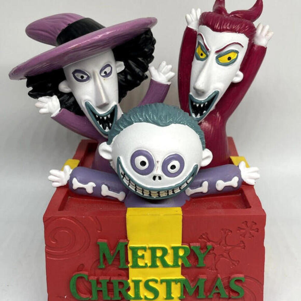 Lock Shock and Barrel Nightmare‎ Before Christmas Present 6.5" Figurine